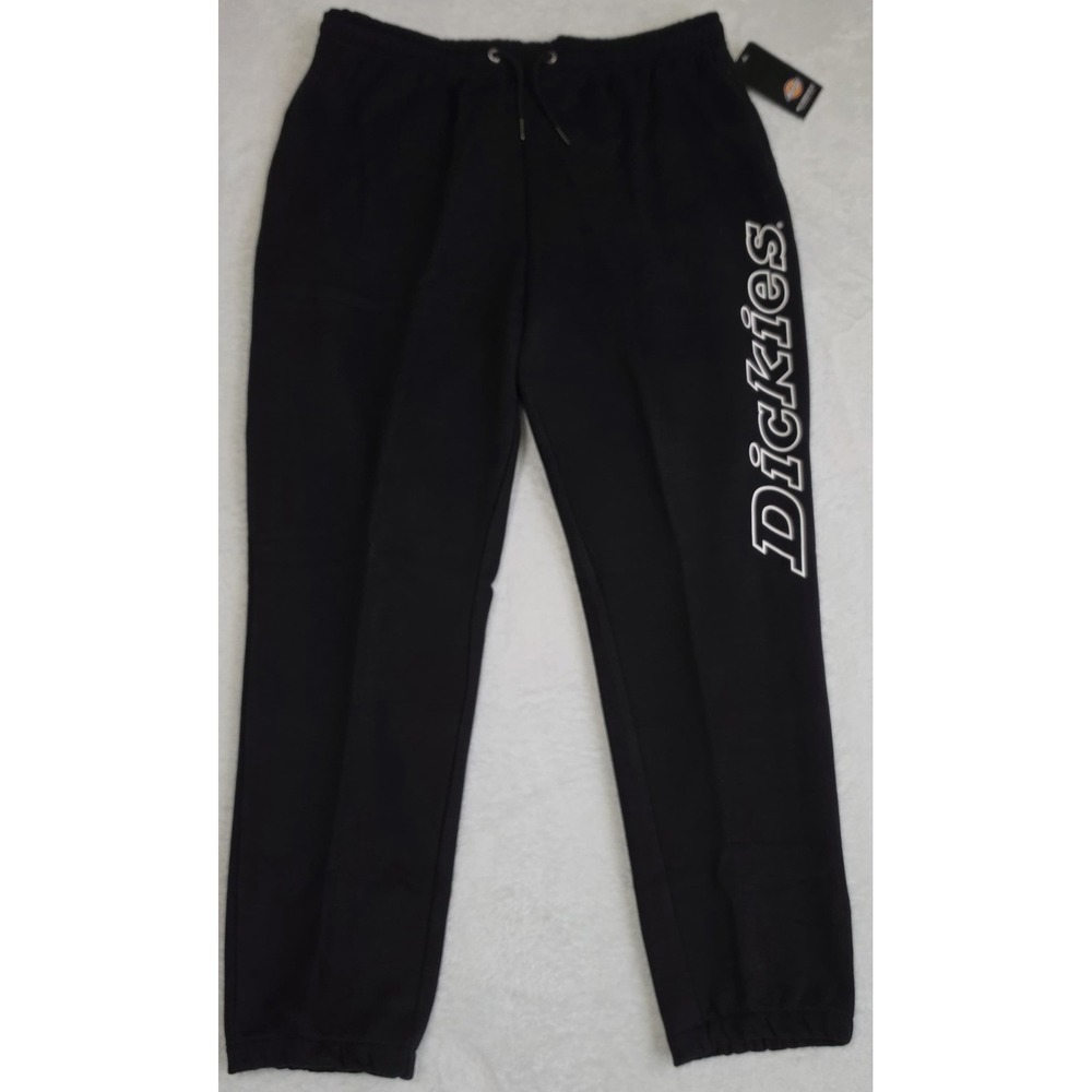 Dickies Uniontown Black Sweatpants Fleece Men's Size Large